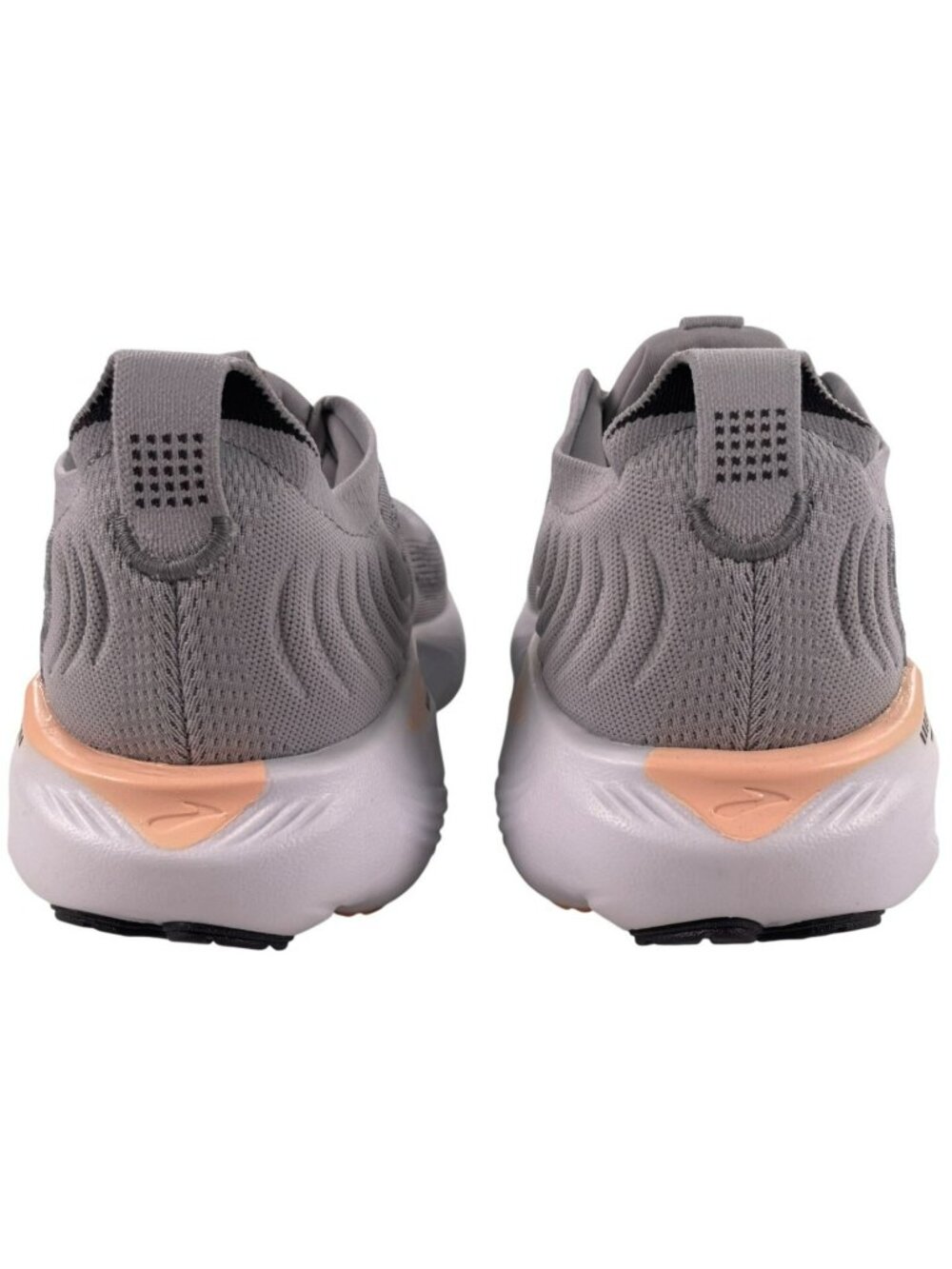 Brooks Adrenaline GTS 25 Running Shoes Grey/Blackened Pearl/Coral Wmn's Sz 8.5W - Picture 6 of 11